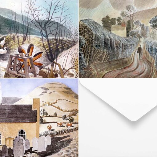 The 'Eric Ravilious in Wales' Greetings Card Collection.