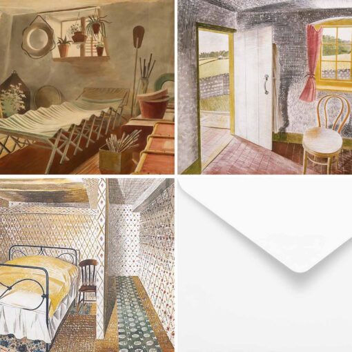 The Eric Ravilious ‘Indoors’ Greetings Card Collection.