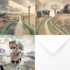 The Eric Ravilious 'On the Road' Greetings Card Collection.