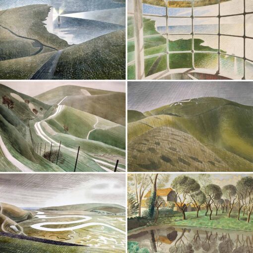 Eric Ravilious Postcard Collection No. 1.