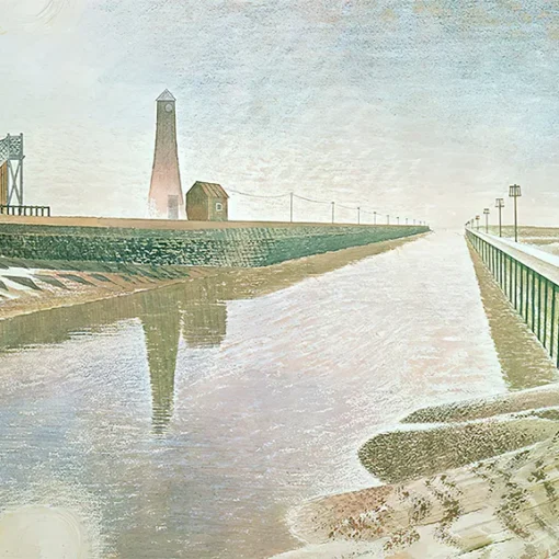 Eric Ravilious 'Rye Harbour', 1938.