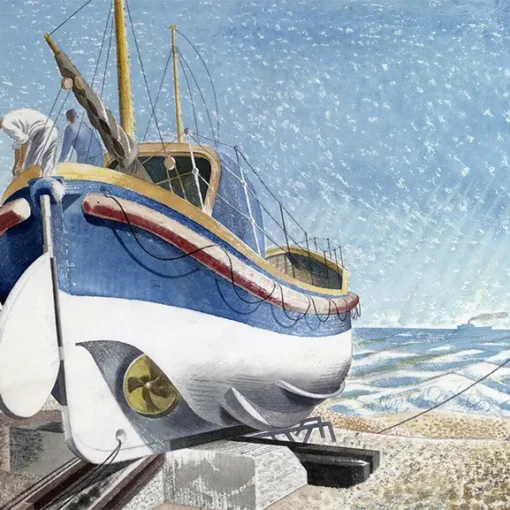 Eric Ravilious 'The Lifeboat', 1938.