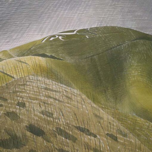 Eric Ravilious: Vale of the White Horse postcard.