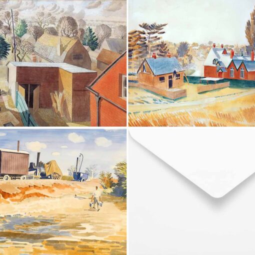 Eric Ravilious ‘Great Bardfield’ Greetings Card Collection.