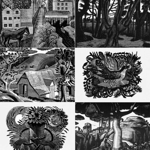 Eric Ravilious Wood Engraving Collection No. 2.