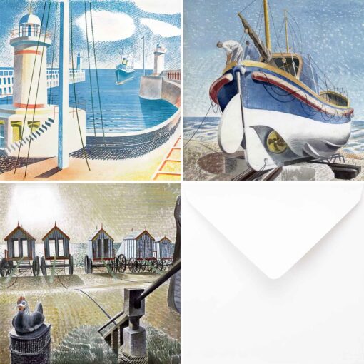 The 'Eric Ravilious by the Sea' Greetings Card Collection.