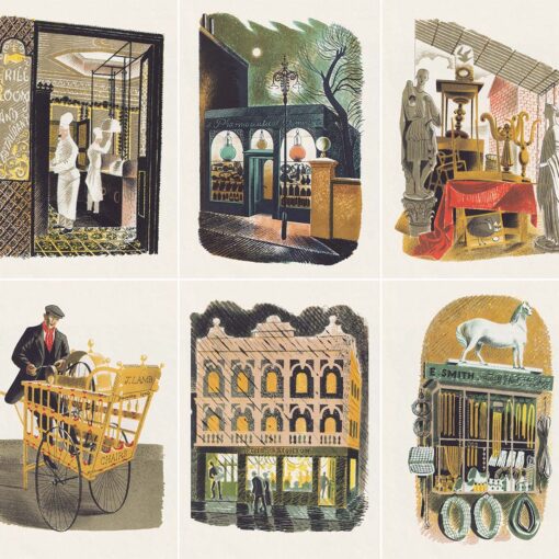 The Eric Ravilious High Street Postcard Collection (No. 2).