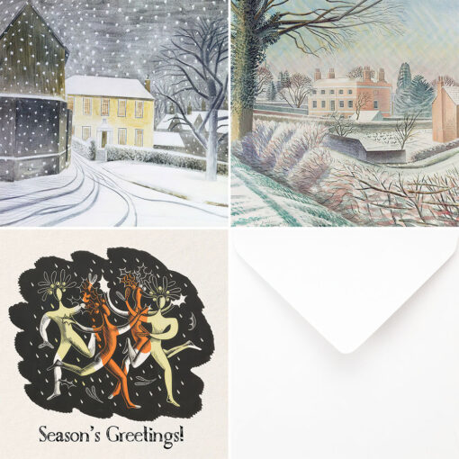 Eric Ravilious Christmas Cards: Six Card Collection.
